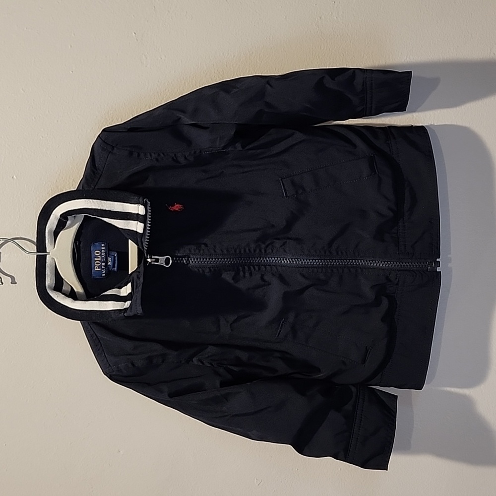 Polo Navy 3T Lined Windbreaker Jacket